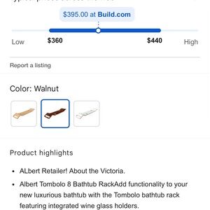 Victoria + Albert Contemporary Bath Rack